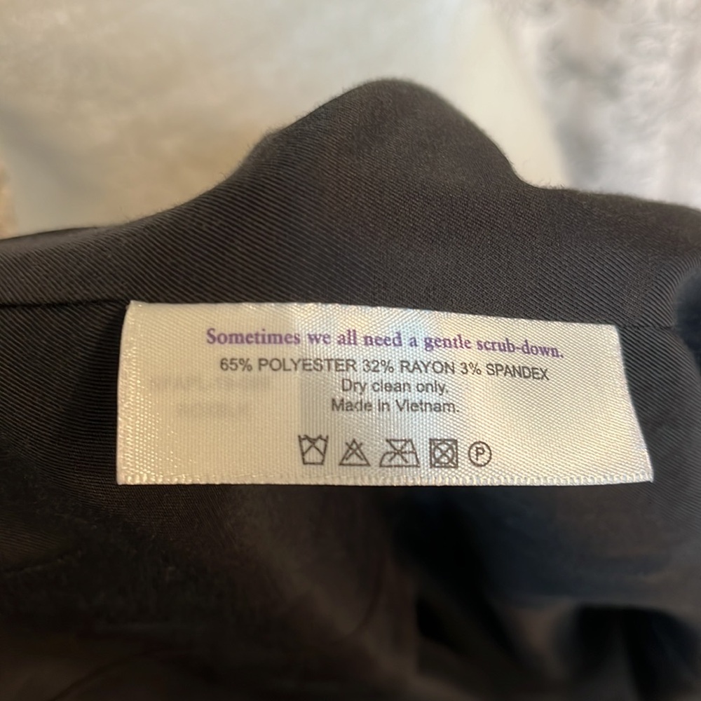 MM. Lafleur black +3 double breasted blazer with double back vent like new - Picture 6 of 8